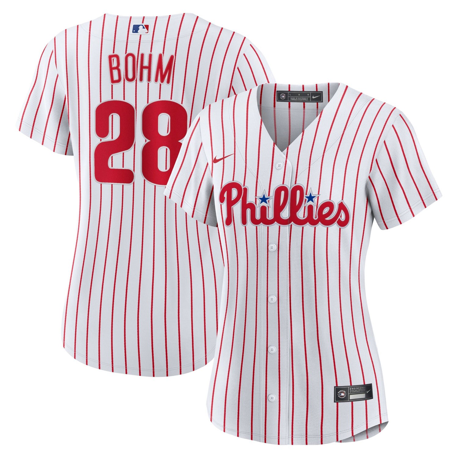 Nike Alec Bohm Philadelphia Phillies Home Replica Jersey - view number 1