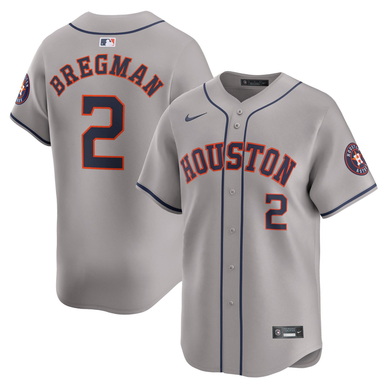 Nike Alex Bregman Houston Astros Away Limited Player Jersey Academy