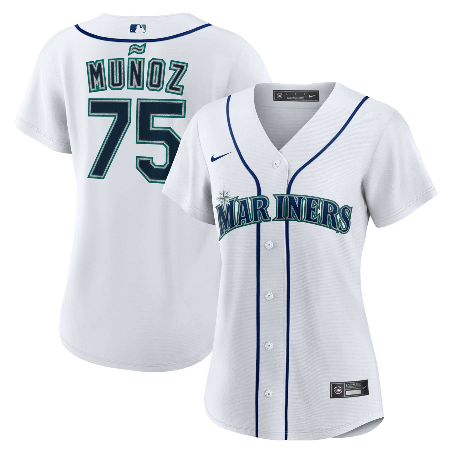 Nike Andres Munoz Seattle Mariners Home Replica Jersey - view number 1