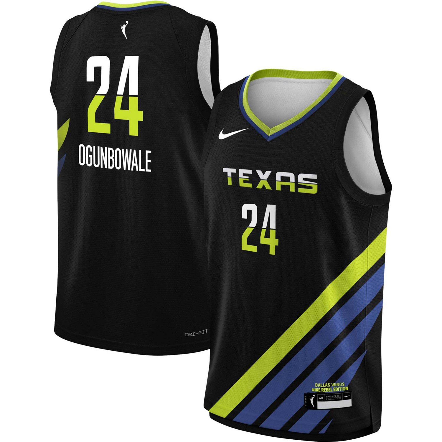 Nike Arike Ogunbowale Dallas Wings 2023 Rebel Edition Victory