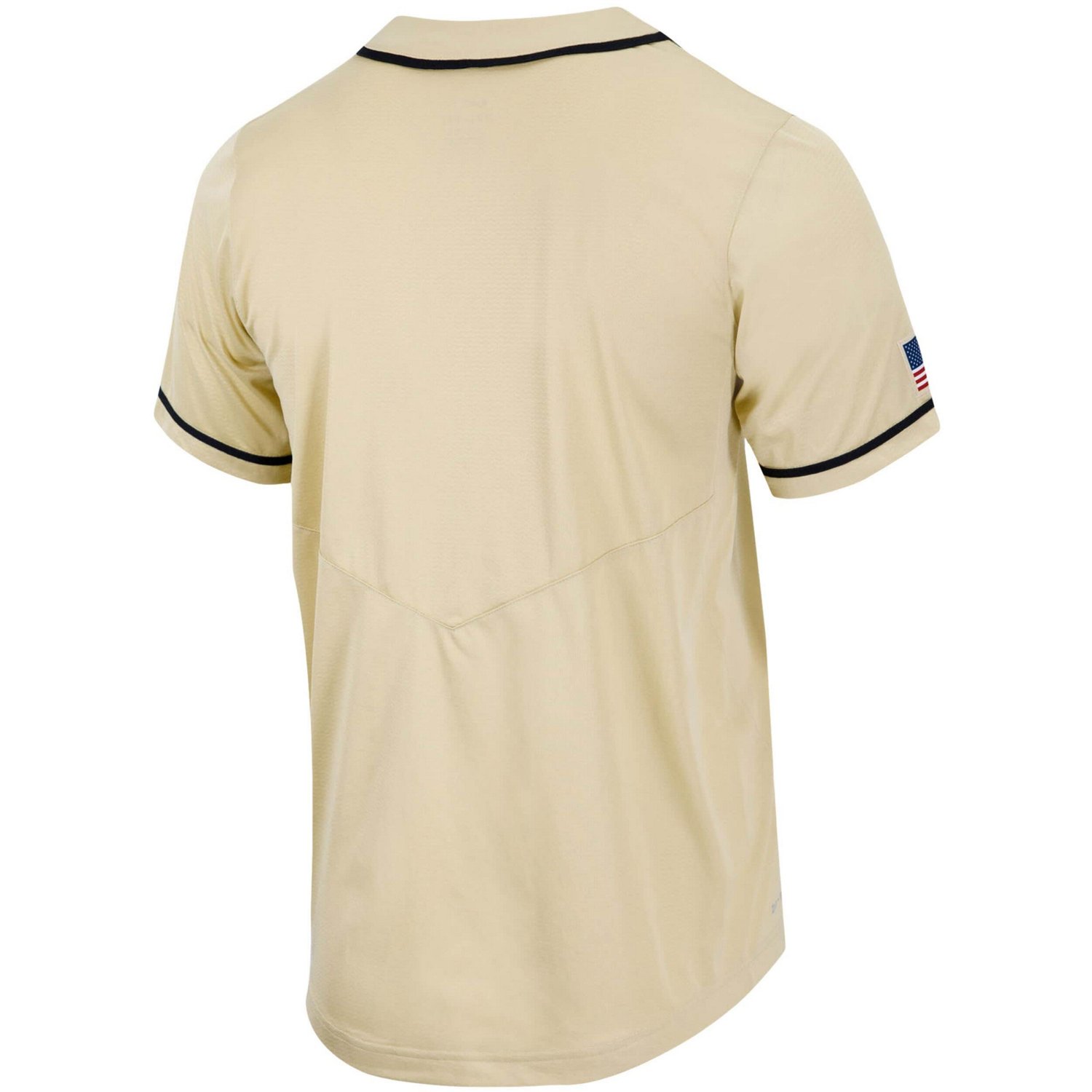 Nike Army Black Knights Replica Full-Button Baseball Jersey                                                                      - view number 3