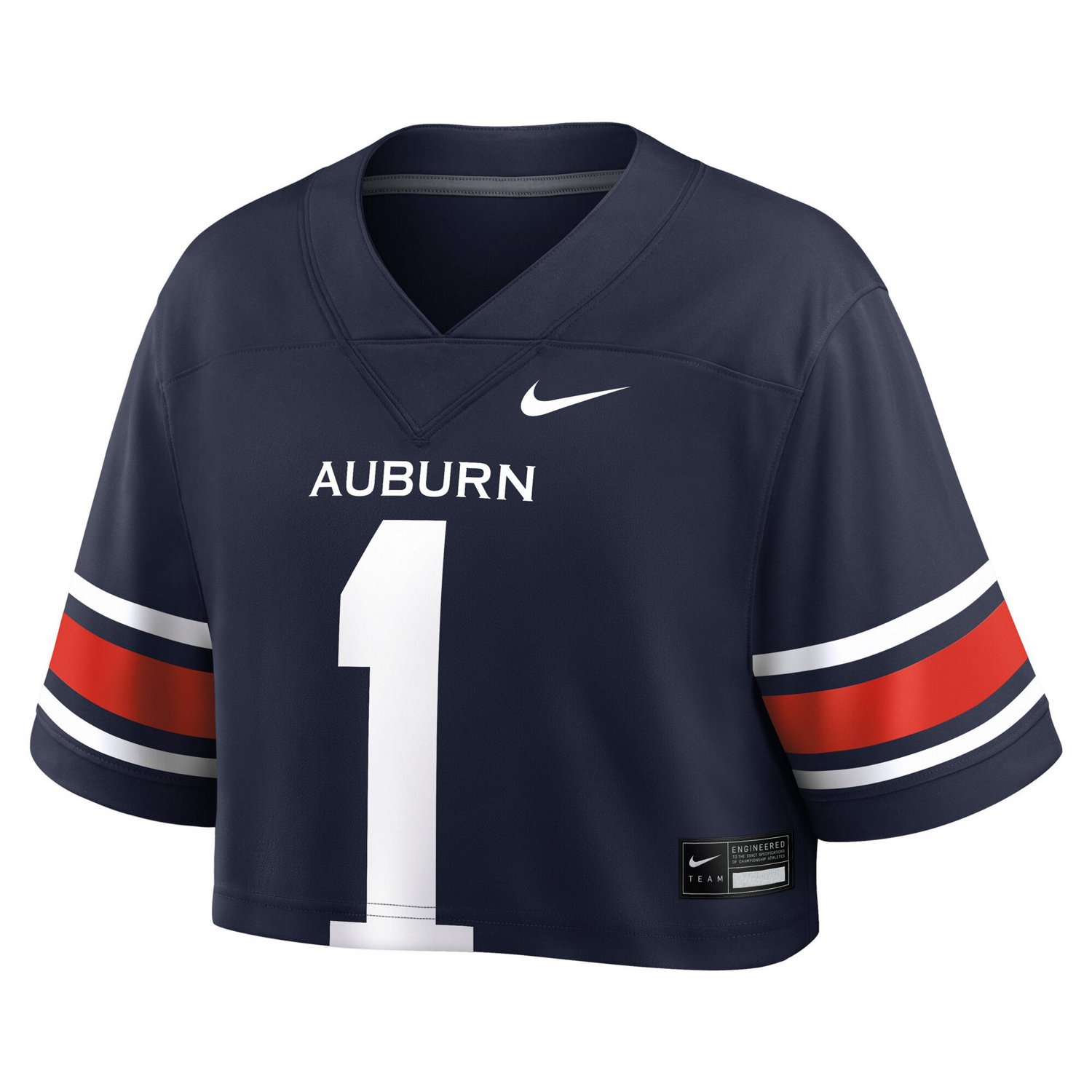 Nike Auburn Tigers Game Crop Top Jersey - view number 2