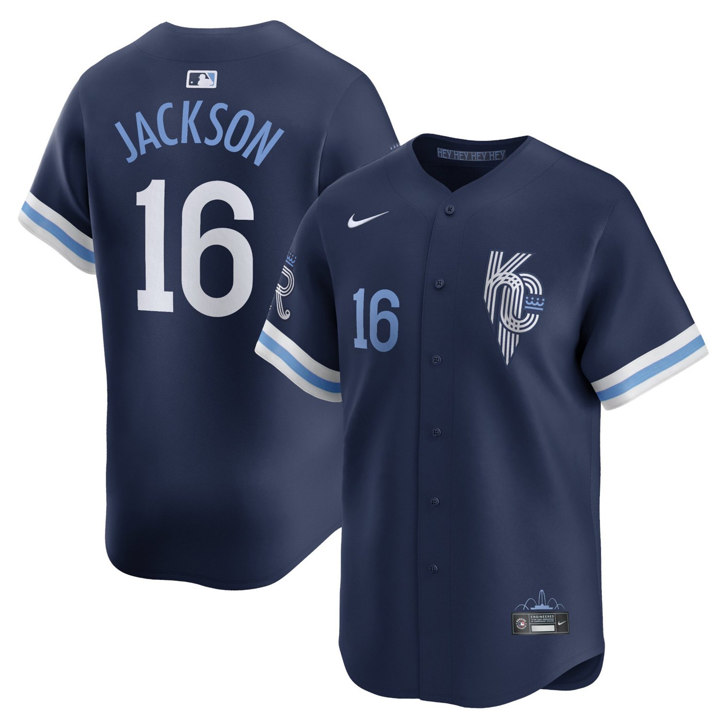 Nike Bo Jackson Kansas City Royals City Connect Retired Player Jersey                                                            - view number 1