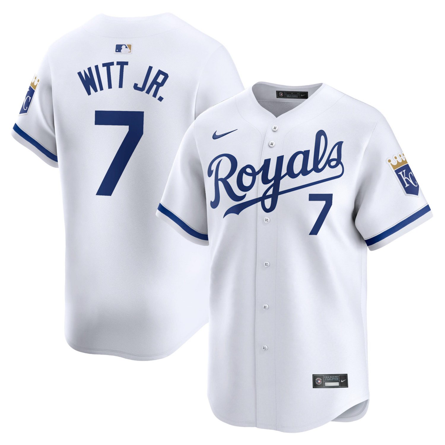 Nike Bobby Witt Jr Kansas City Royals Home Limited Player Jersey Academy