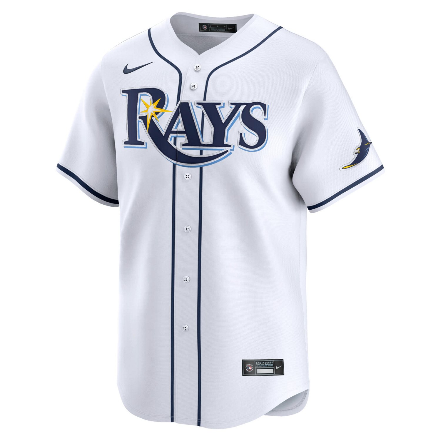 Nike Brandon Lowe Tampa Bay Rays Home Limited Player Jersey - view number 2
