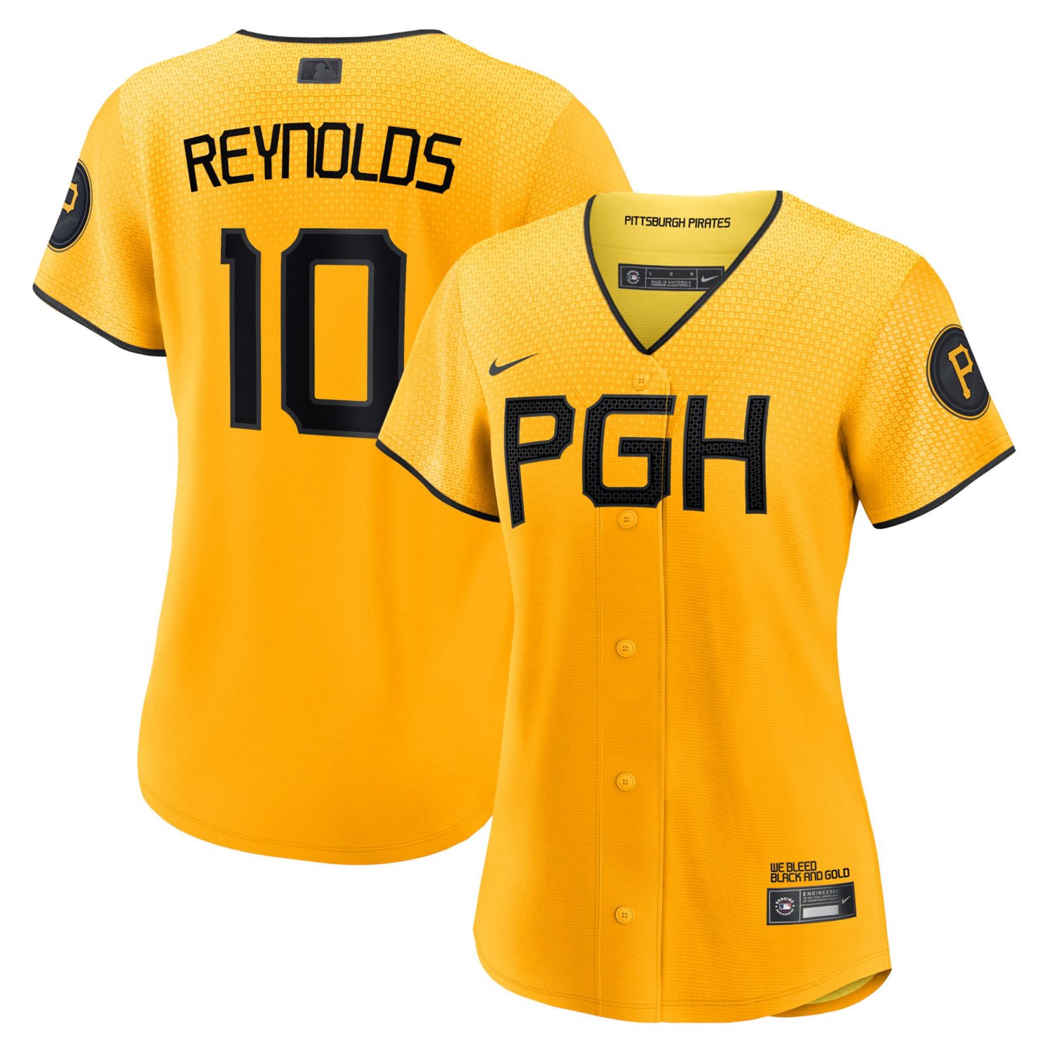 Nike Bryan Reynolds Pittsburgh Pirates City Connect Replica Player Jersey Academy