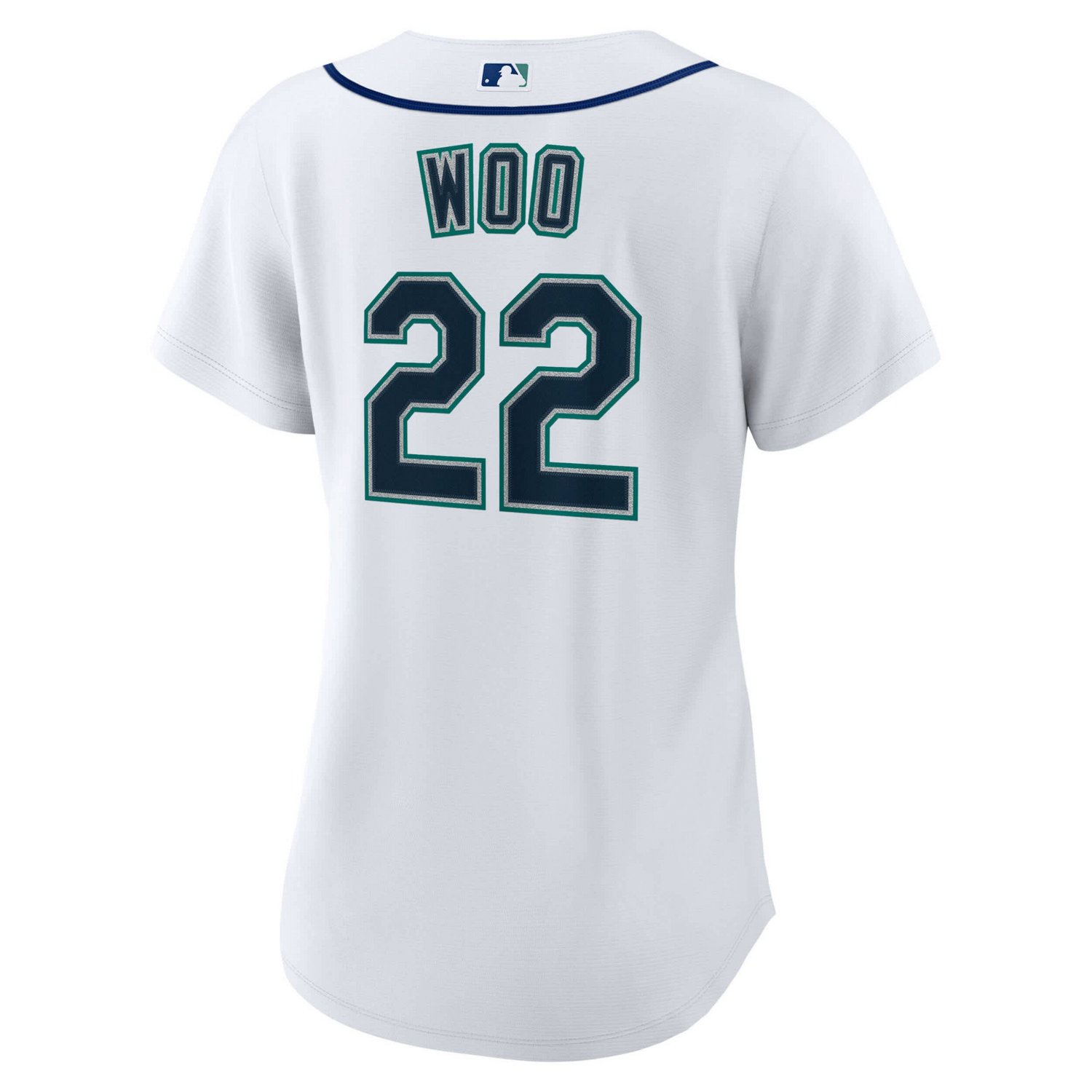 Nike Bryan Woo Seattle Mariners Home Replica Jersey - view number 3