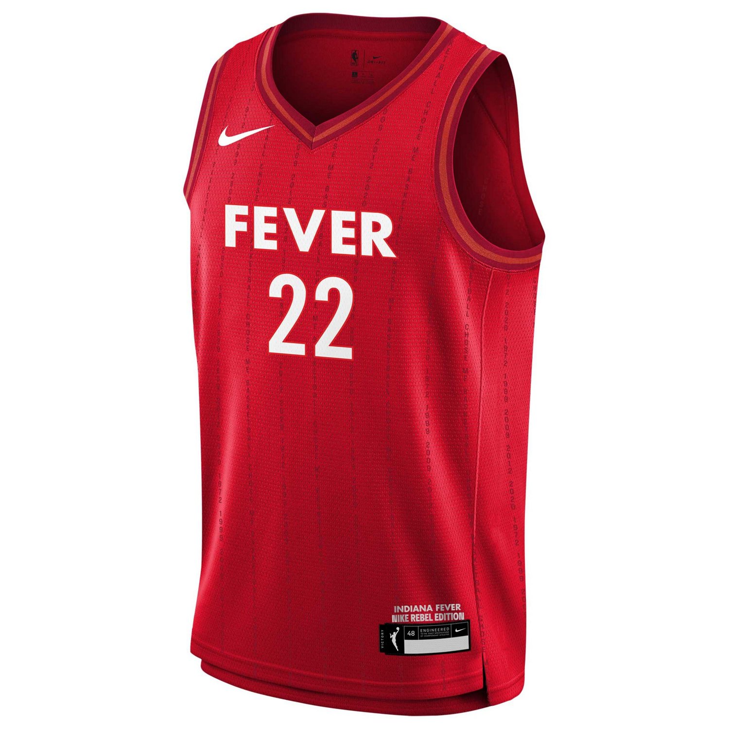Nike Caitlin Clark Indiana Fever 2024 WNBA Draft Rebel Edition Victory Player Jersey                                             - view number 2