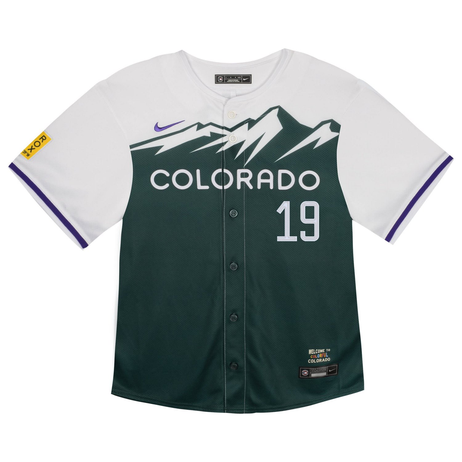 Nike Charlie Blackmon Colorado Rockies City Connect Limited Player Jersey                                                        - view number 2