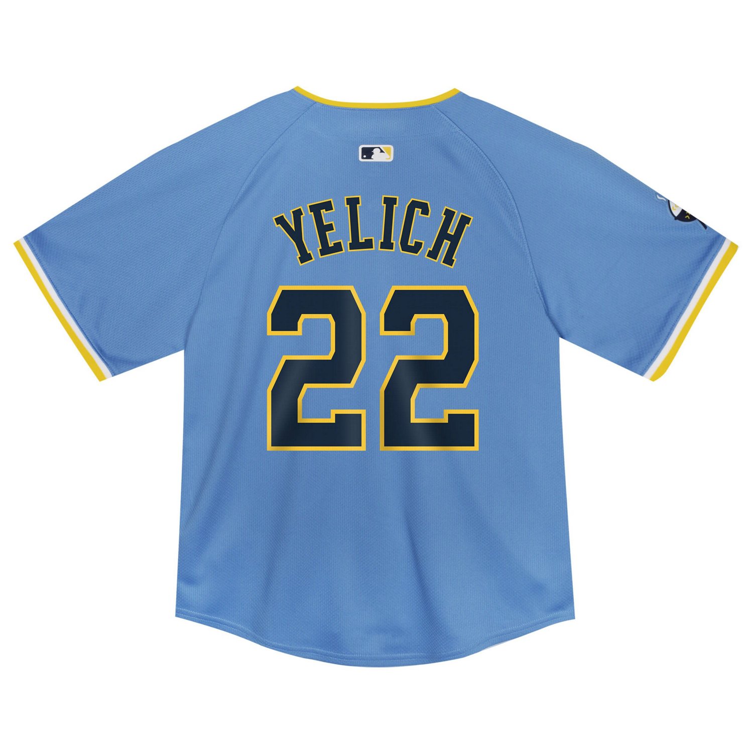 Nike Christian Yelich Powder Milwaukee Brewers City Connect