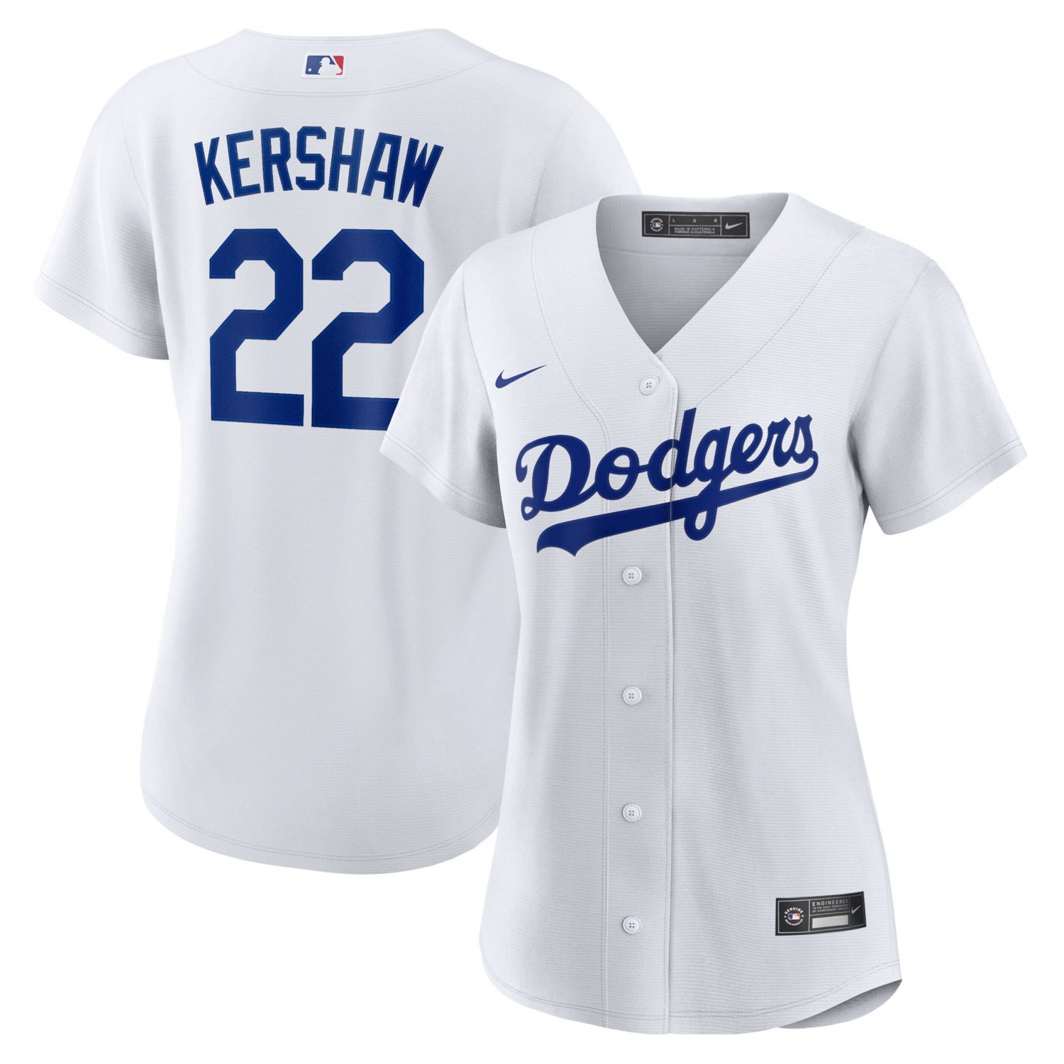Nike Clayton Kershaw Los Angeles Dodgers Home Replica Player Jersey                                                              - view number 1