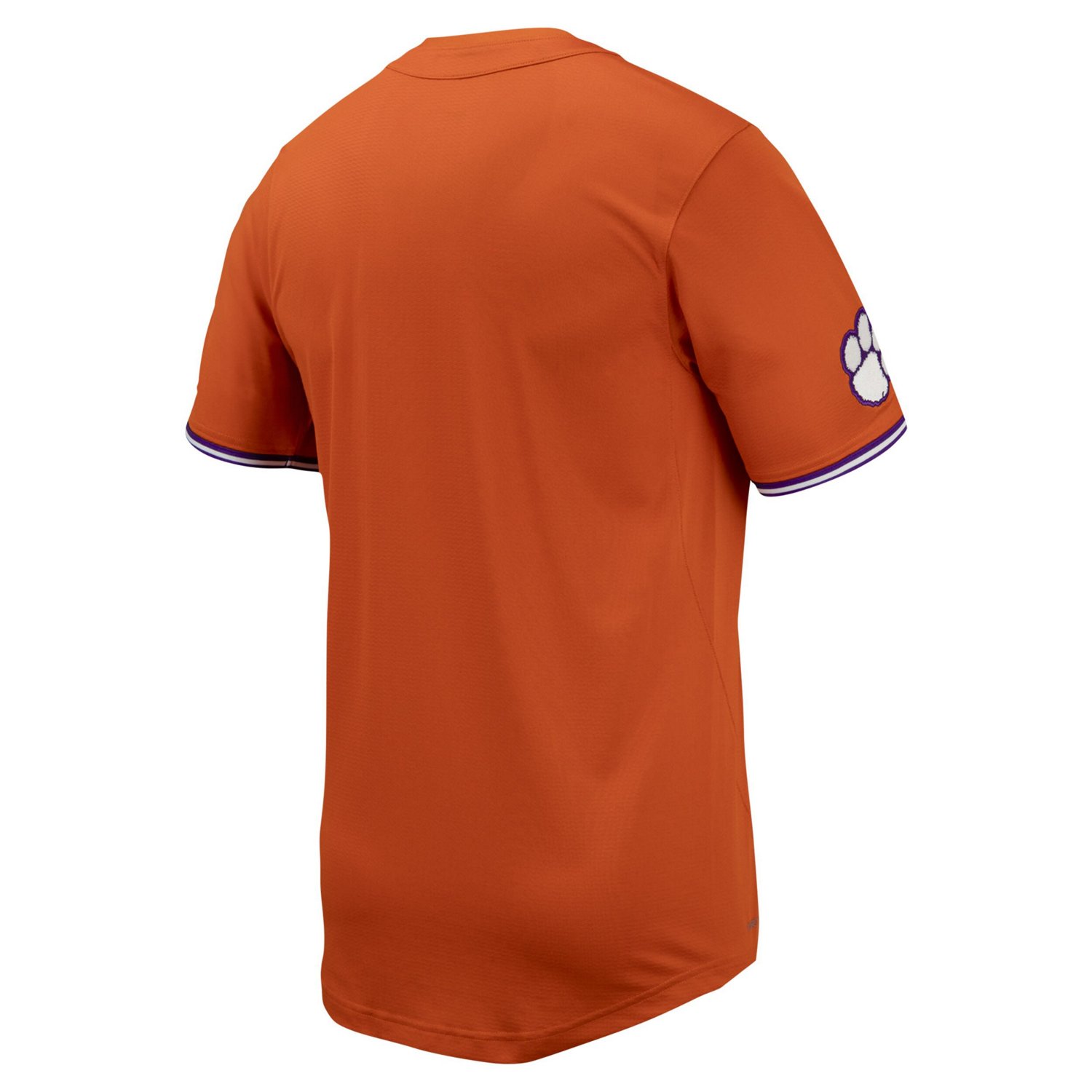 Nike Clemson Tigers Replica Full-Button Baseball Jersey                                                                          - view number 3