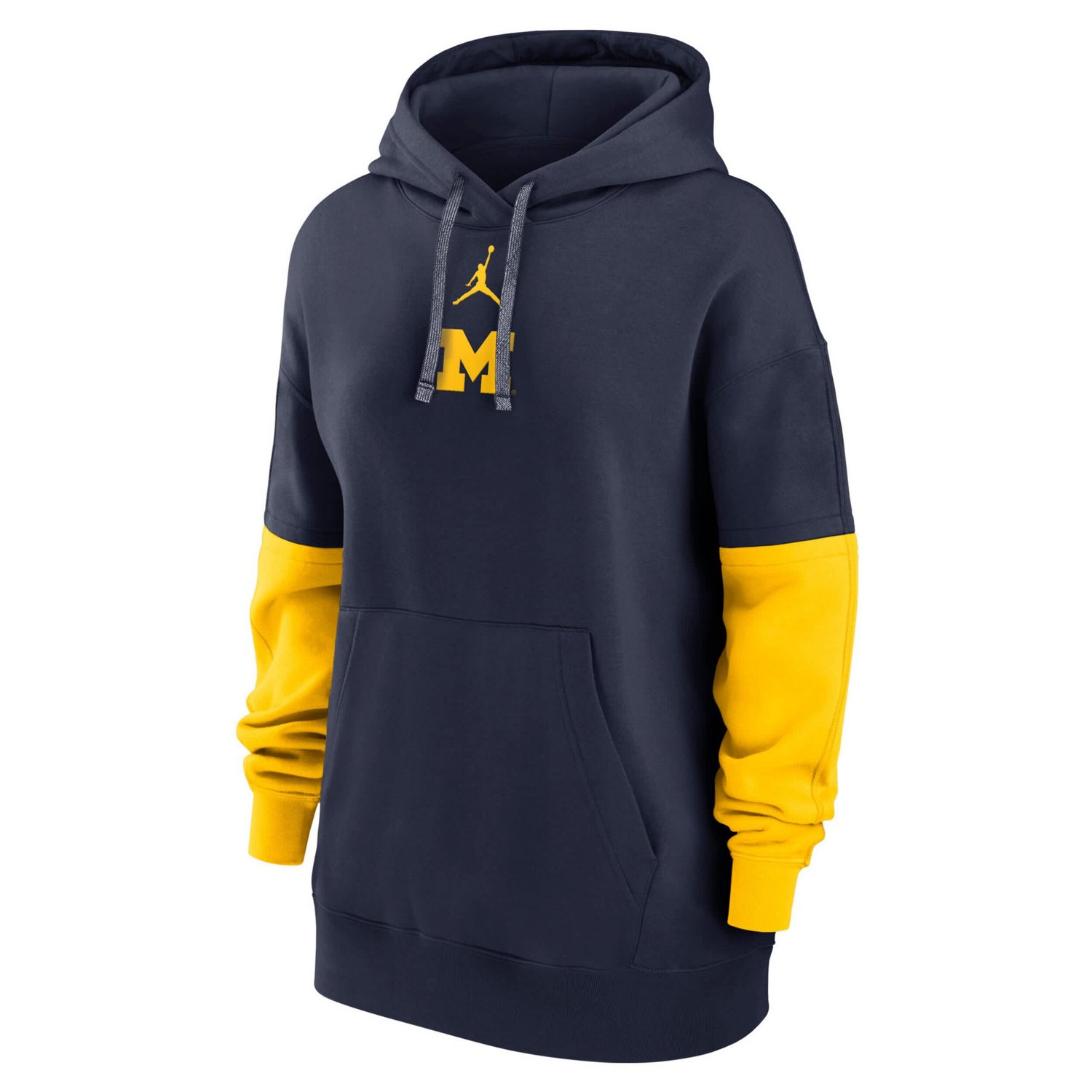 Nike College Michigan Wolverines Essential Fleece Pullover Hoodie - view number 2