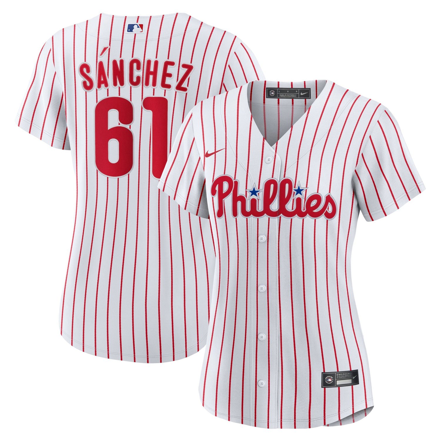 Nike Cristopher Sanchez Philadelphia Phillies Home Replica Jersey - view number 1
