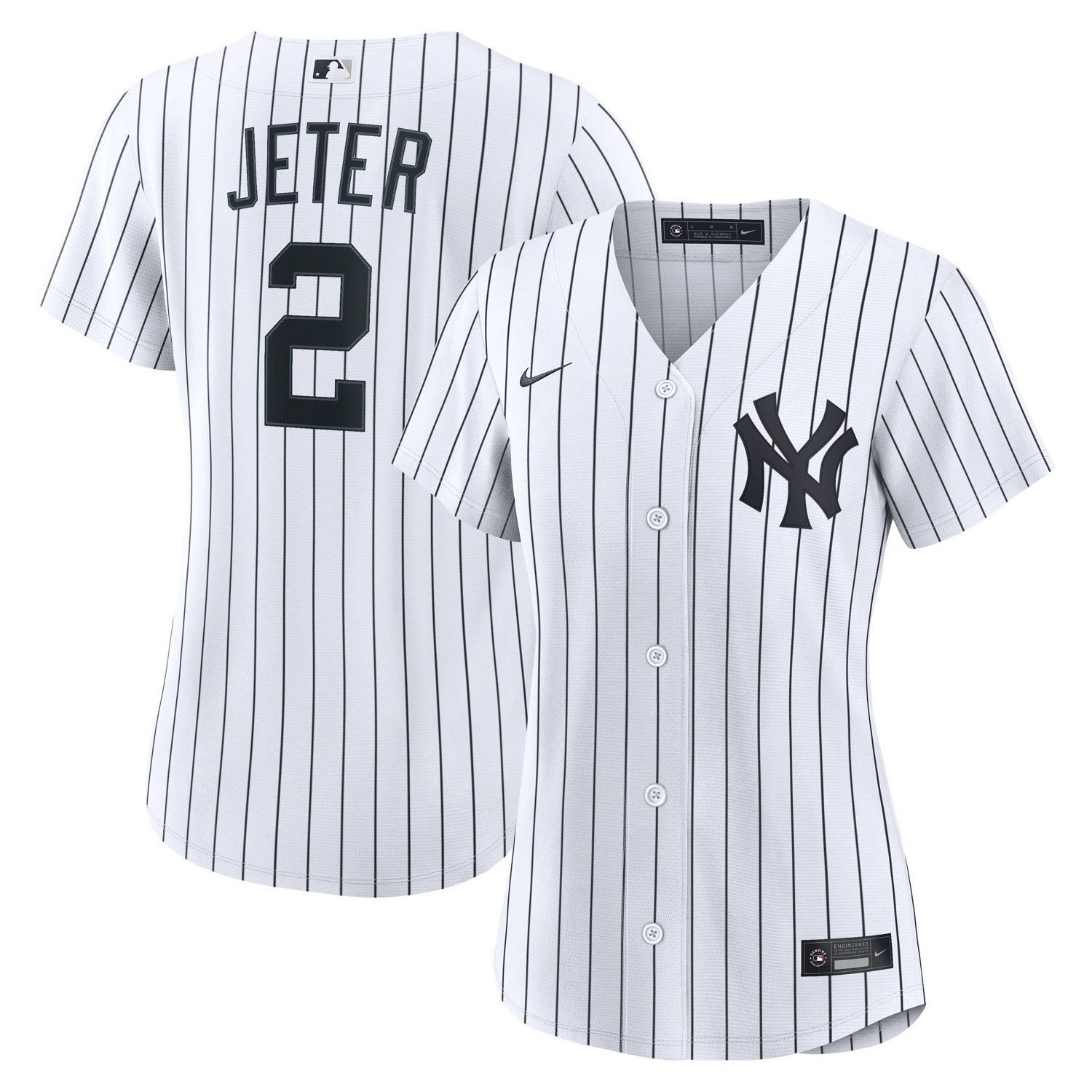 Nike Derek Jeter New York Yankees Home Retired Replica Jersey