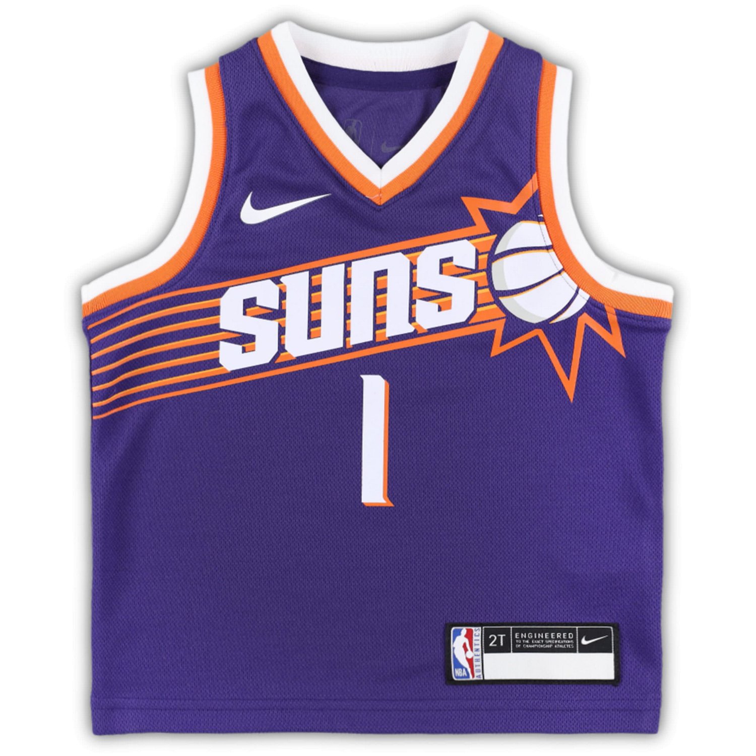 Nike Devin Booker Phoenix Suns Swingman Player Jersey - Icon Edition - view number 2