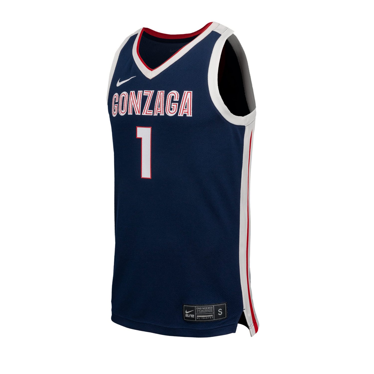 Nike Gonzaga Bulldogs Replica Basketball Jersey - view number 2
