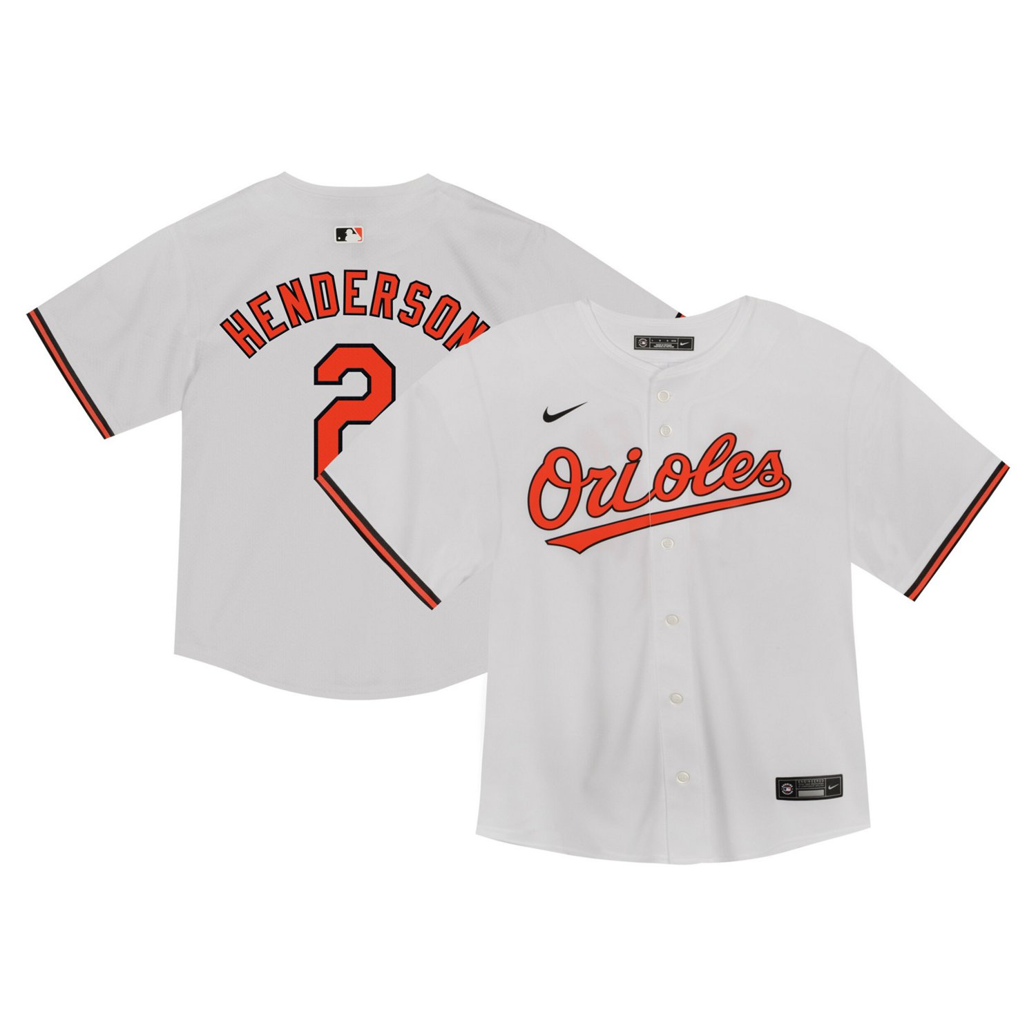 Nike Gunnar Henderson Baltimore Orioles Game Jersey