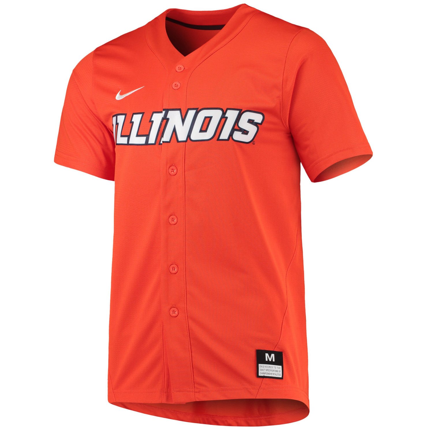 Nike Illinois Fighting Illini Replica Baseball Jersey                                                                            - view number 2