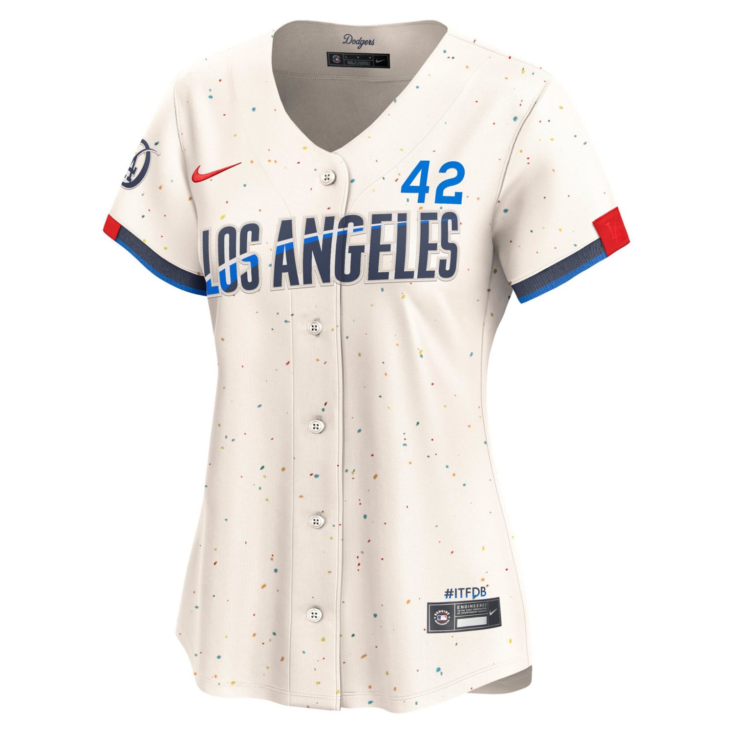 Nike Jackie Robinson Los Angeles Dodgers City Connect Retired Limited Jersey - view number 2