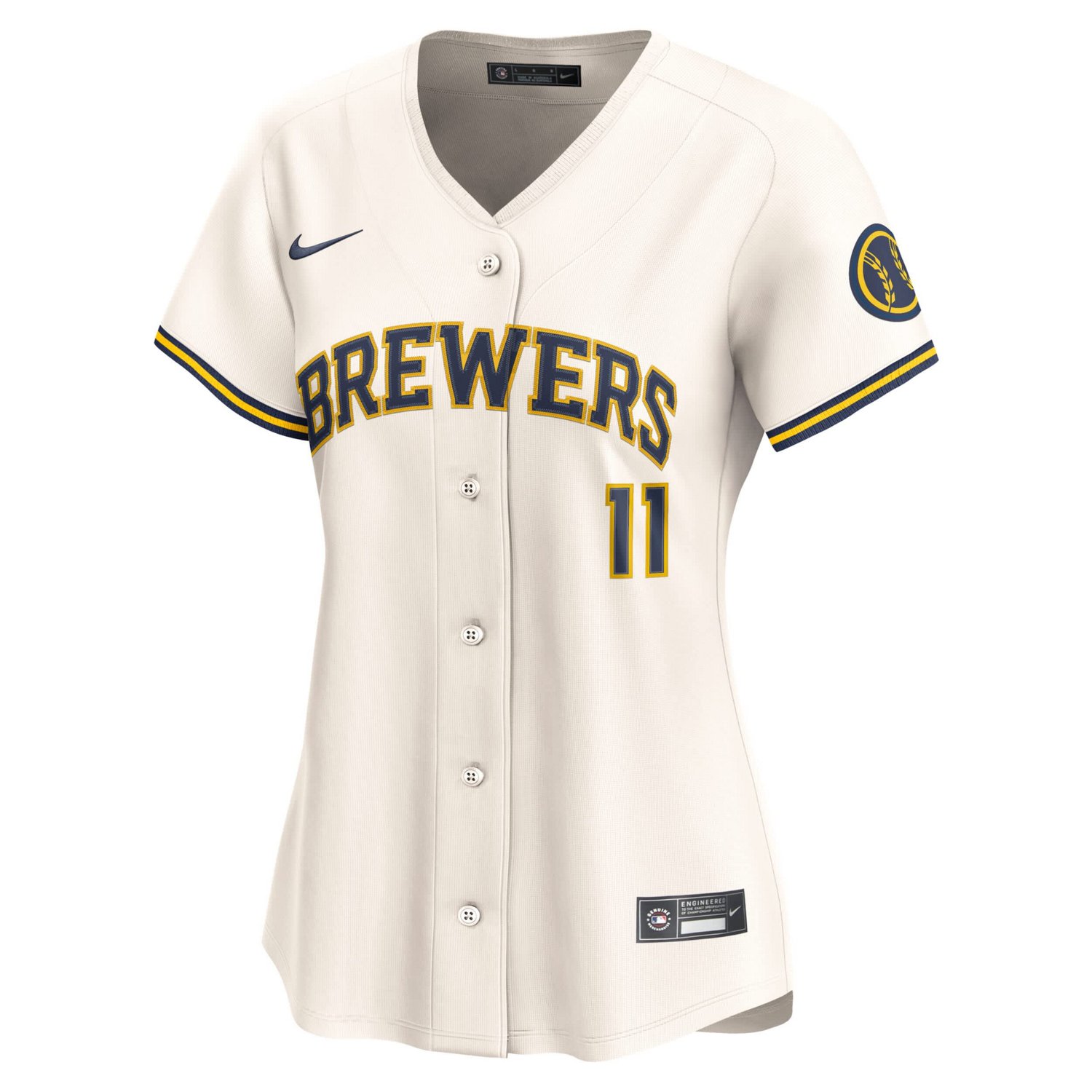 Nike Jackson Chourio Milwaukee Brewers Home Limited Player Jersey - view number 2