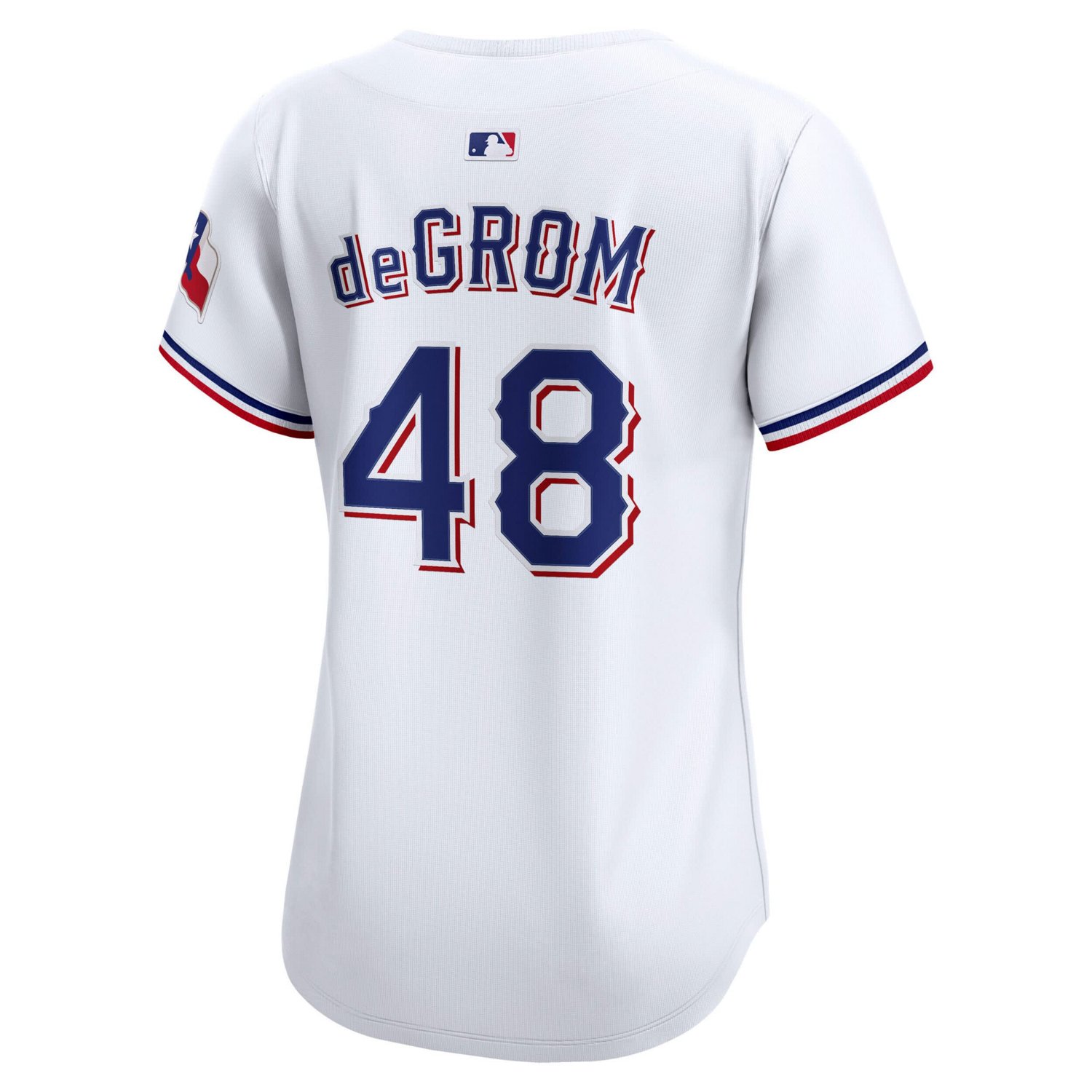 Nike Jacob deGrom Texas Rangers Home Limited Player Jersey - view number 3