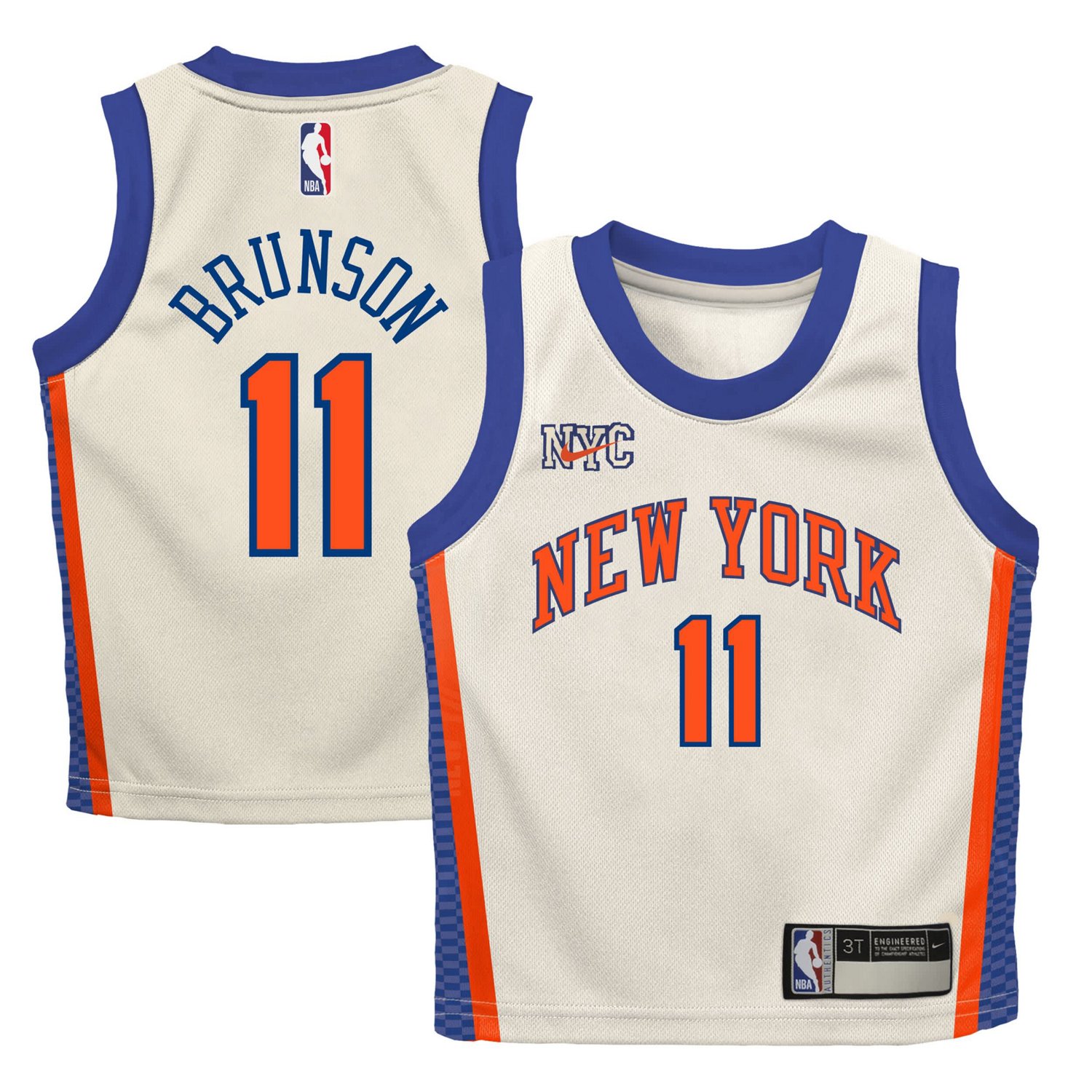 Nike Jalen Brunson New York Knicks 2025 26 City Edition Swingman Jersey