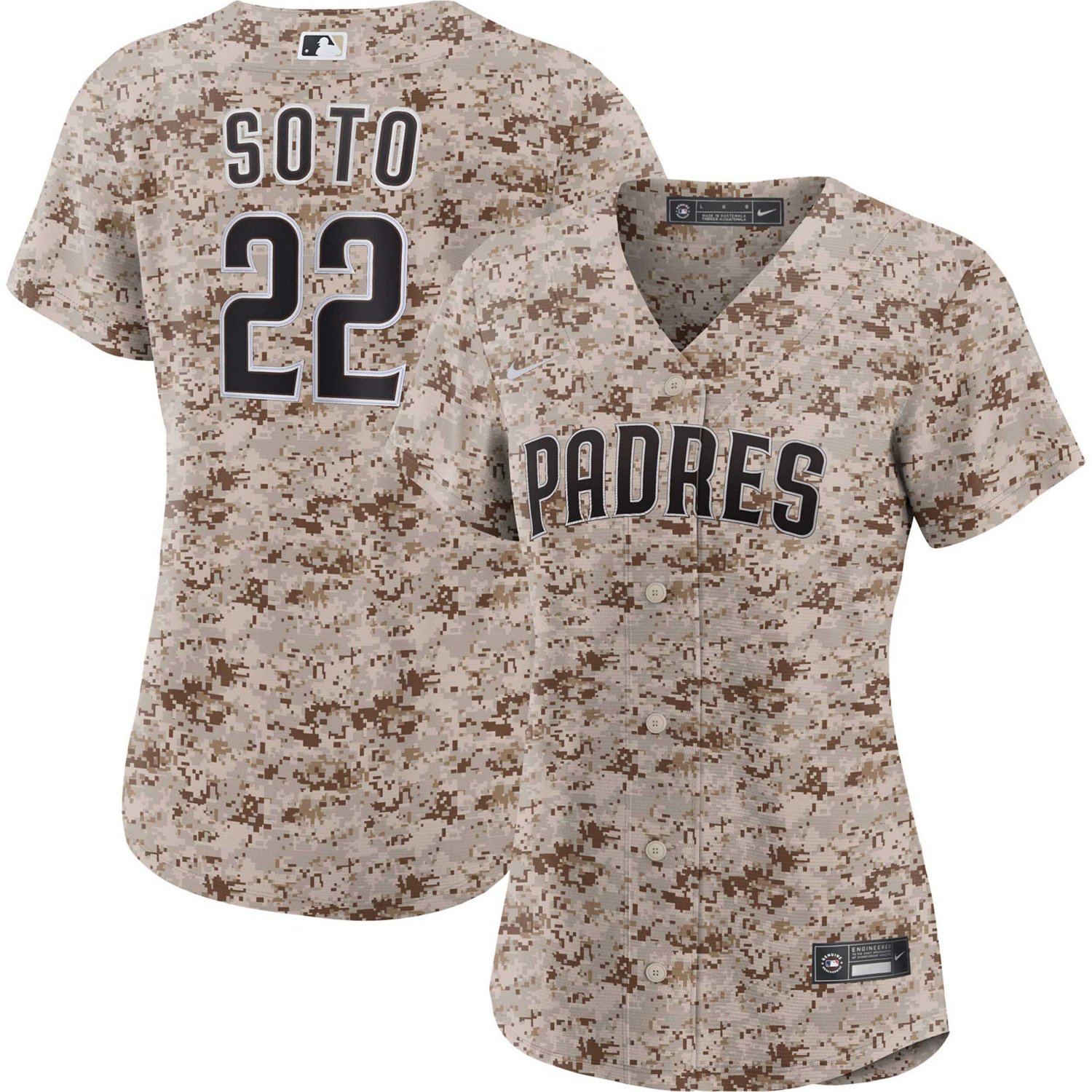 Nike Juan Soto San Diego Padres USMC Alternate Replica Player Jersey                                                             - view number 1