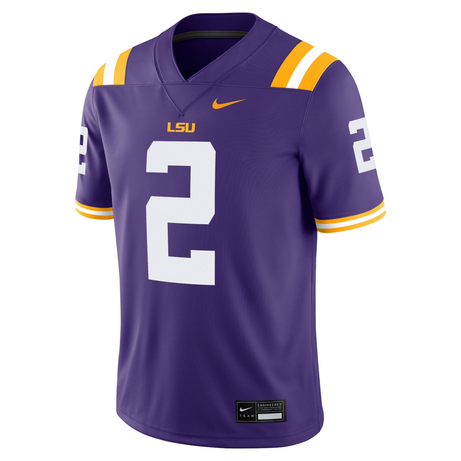 Nike Justin Jefferson LSU Tigers Alumni Game Jersey - view number 2