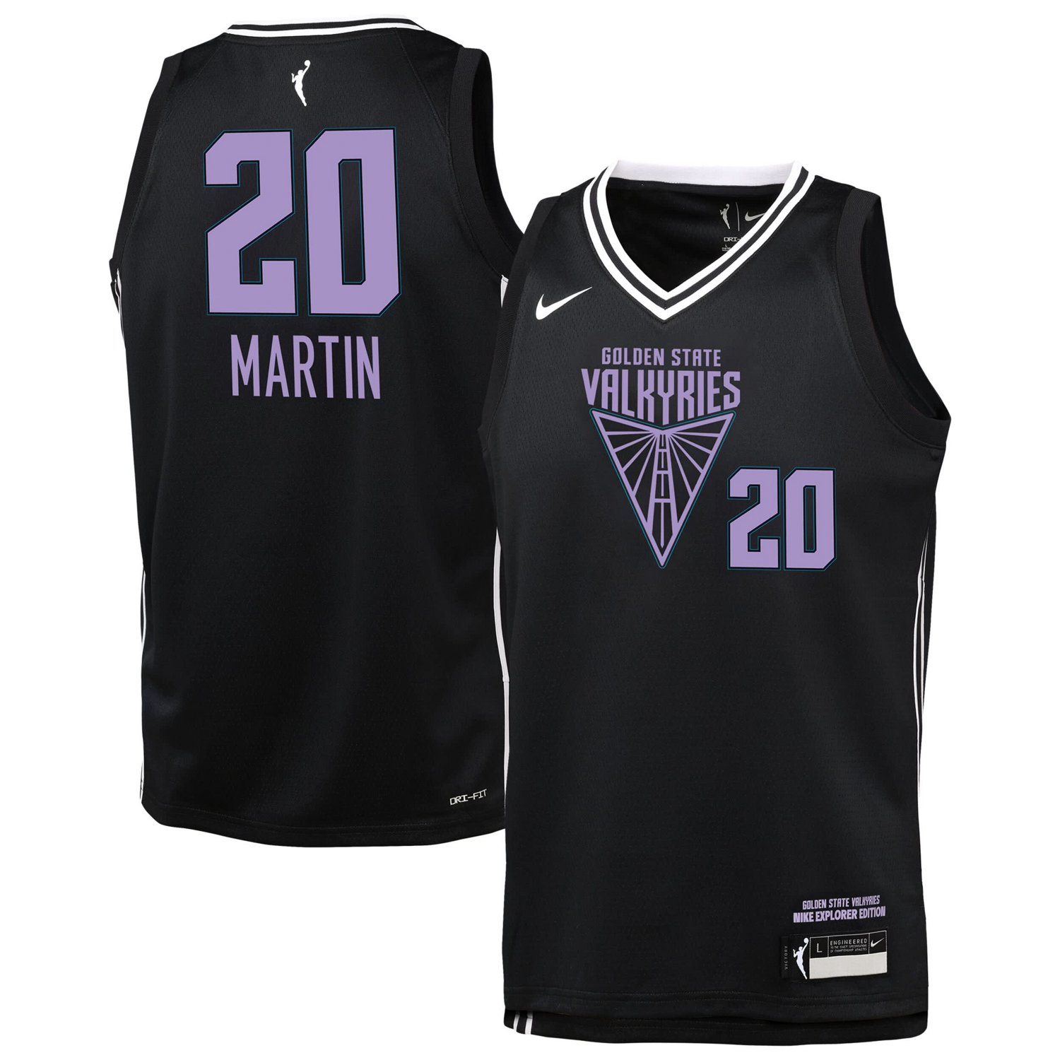 Nike Kate Martin Eclipse Golden State Valkyries Explorer Edition Player Jersey