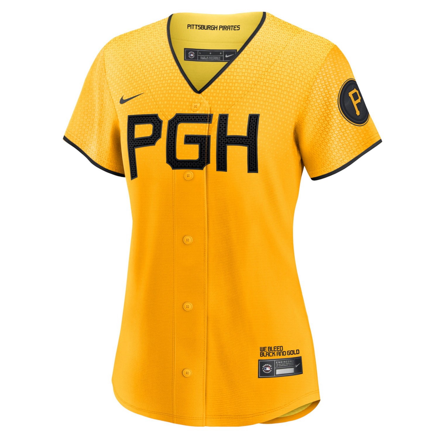 Nike Ke'Bryan Hayes Pittsburgh Pirates City Connect Replica Player Jersey                                                        - view number 2