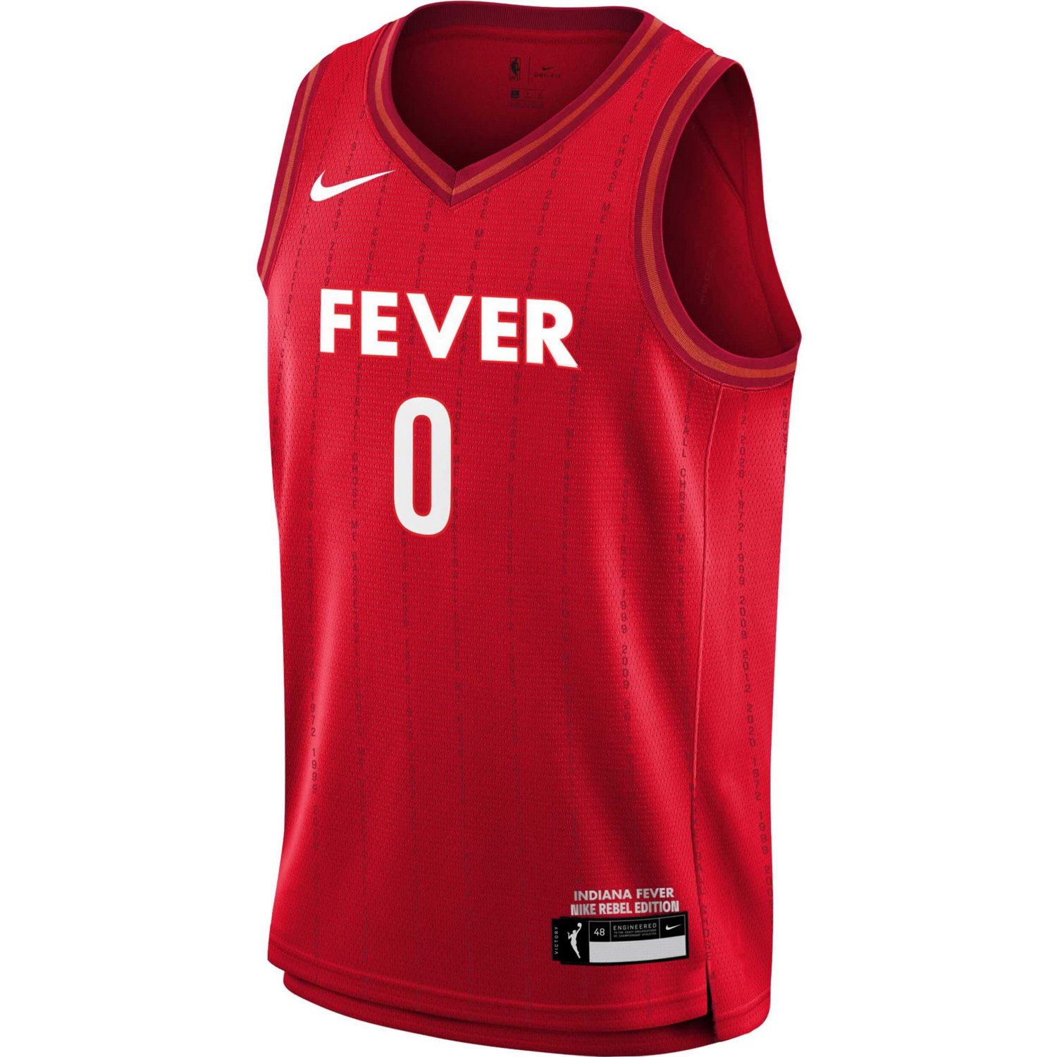 Nike Kelsey Mitchell Indiana Fever 2023 Rebel Edition Victory Player Jersey                                                      - view number 2