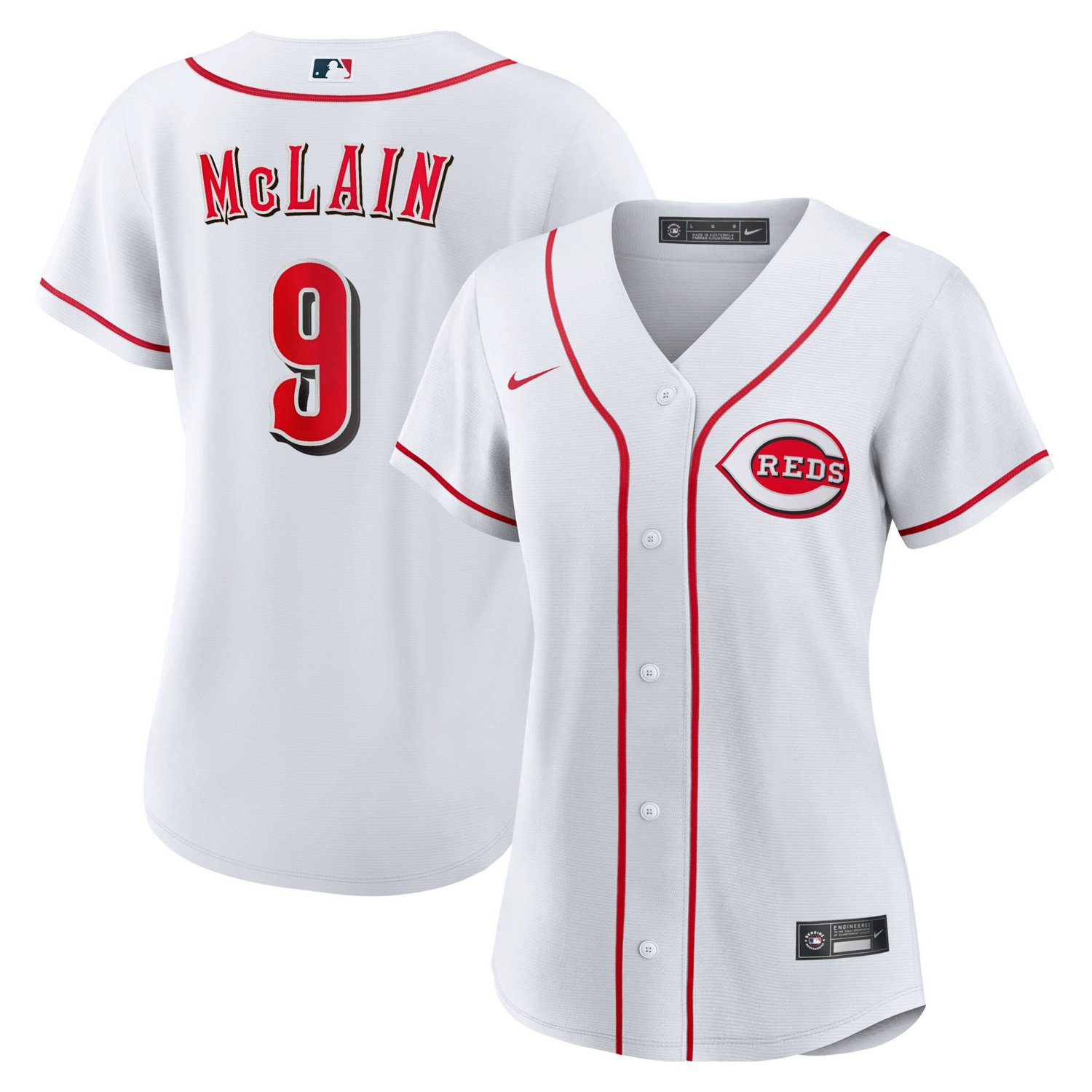 Nike Matt McLain Cincinnati Reds Home Replica Jersey - view number 1