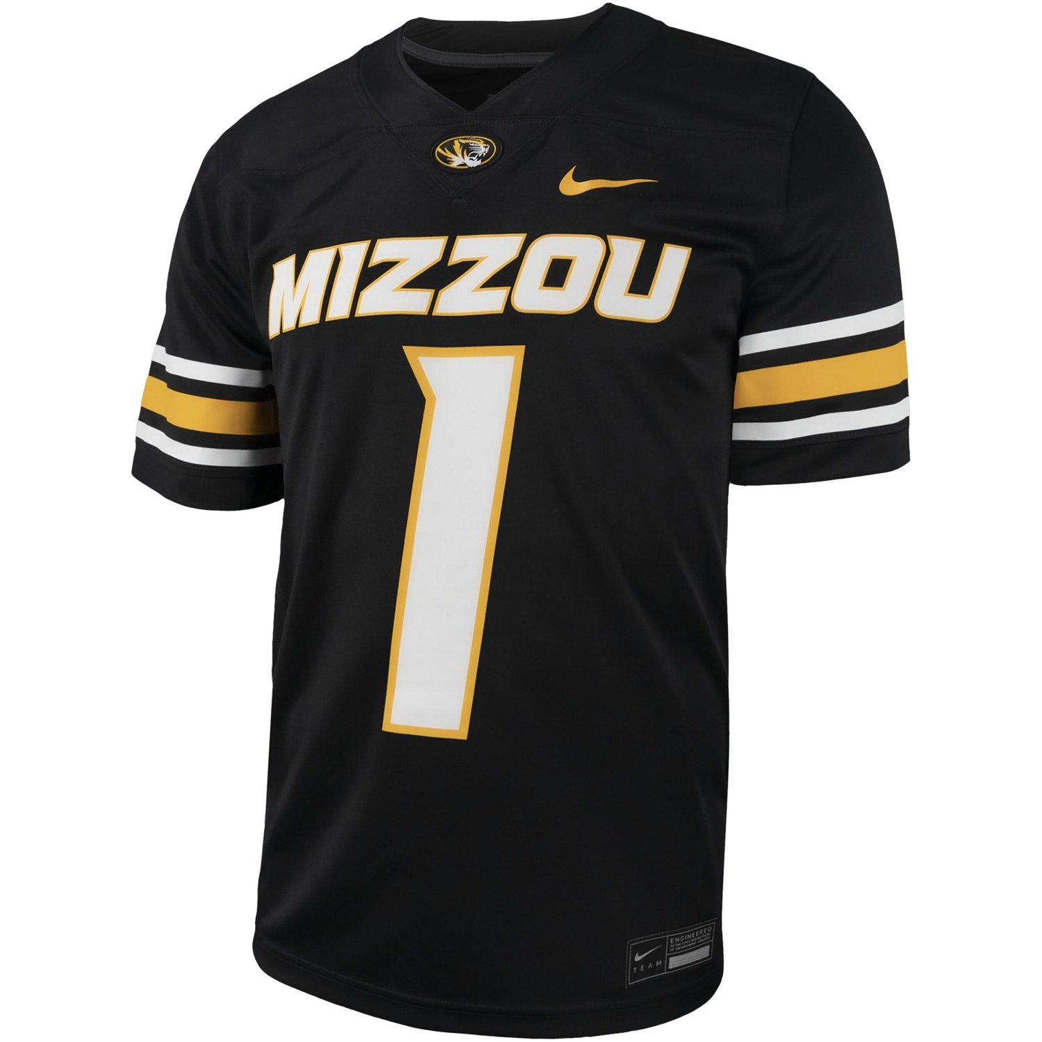 Nike Men's University of Missouri Replica Football Jersey - view number 2