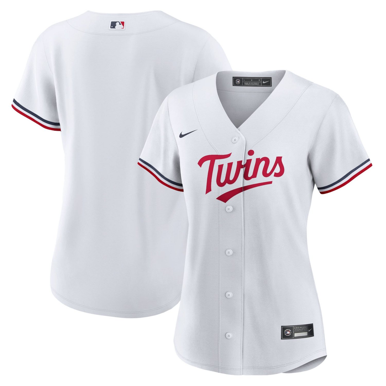 Nike Minnesota Twins Home Replica Team Logo Jersey