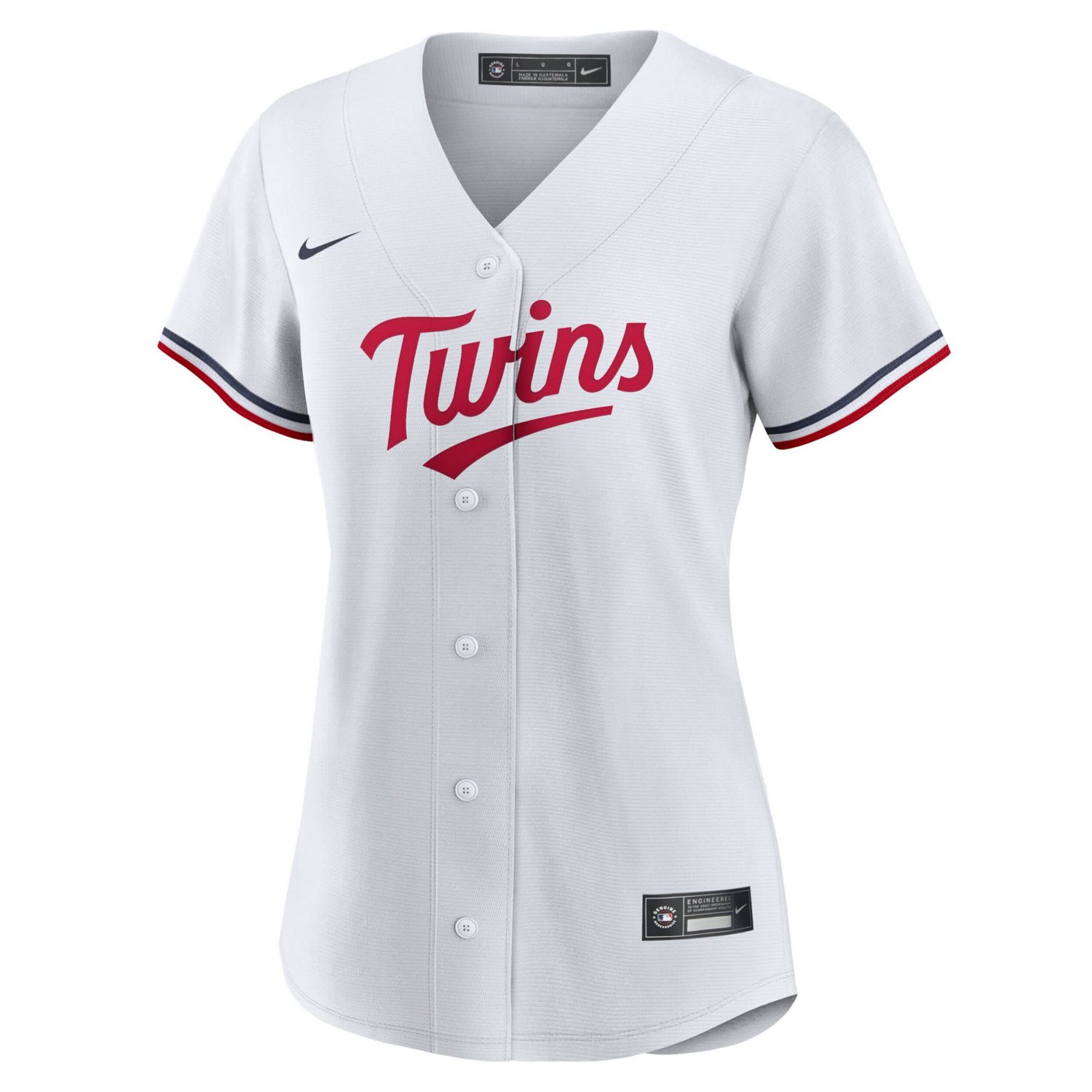 Nike Minnesota Twins Home Replica Team Logo Jersey - view number 2