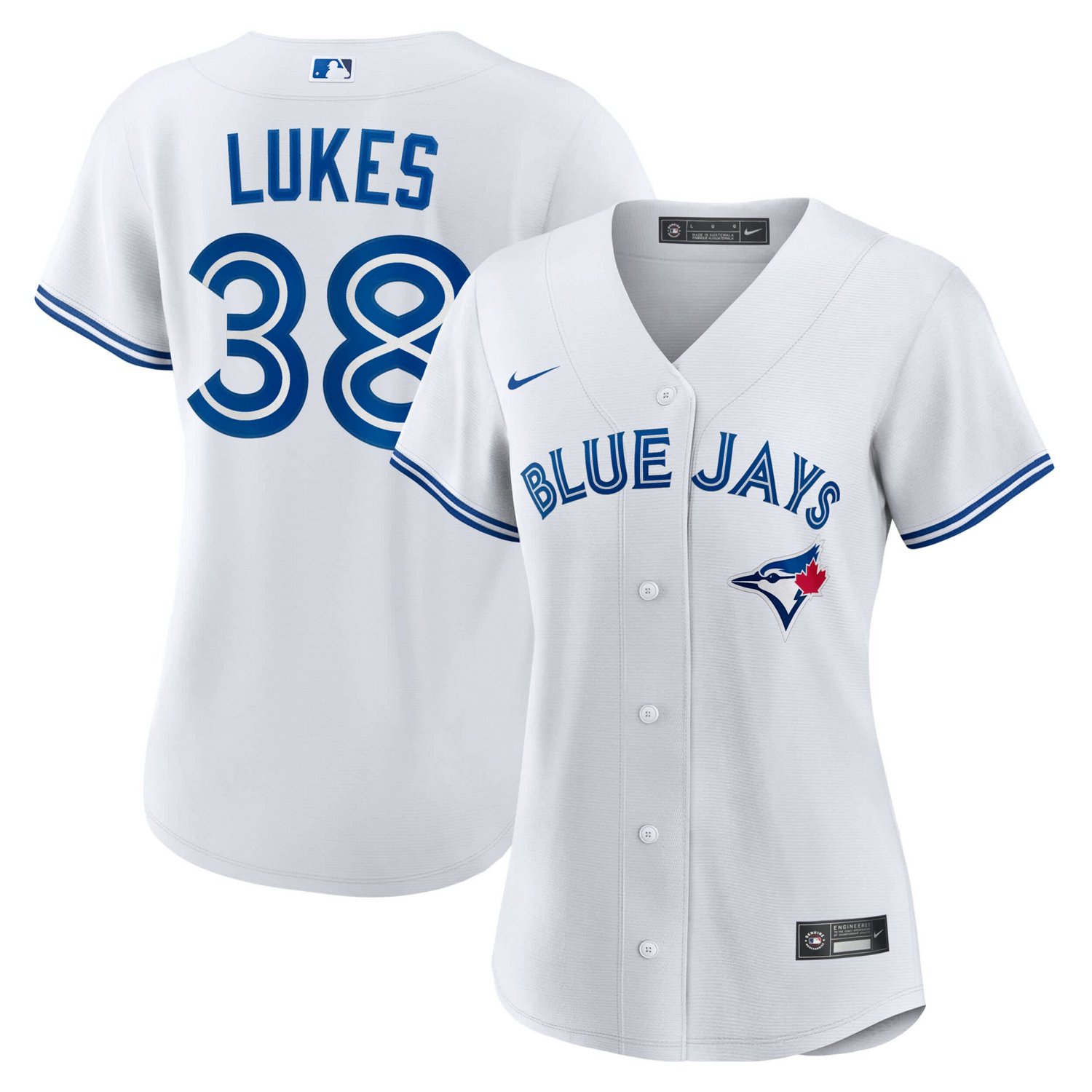 Nike Nathan Lukes Toronto Blue Jays Home Replica Jersey - view number 1