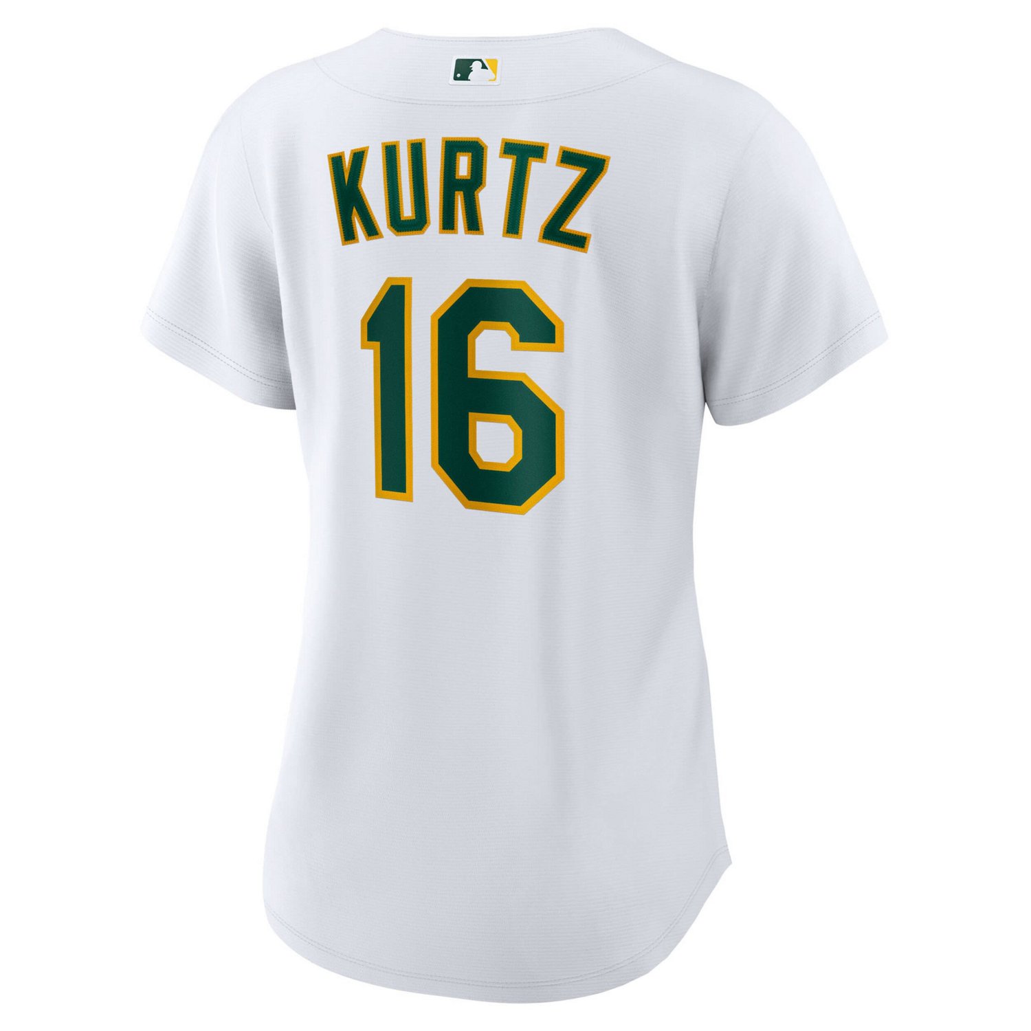 Nike Nick Kurtz Athletics Home Replica Player Jersey - view number 3