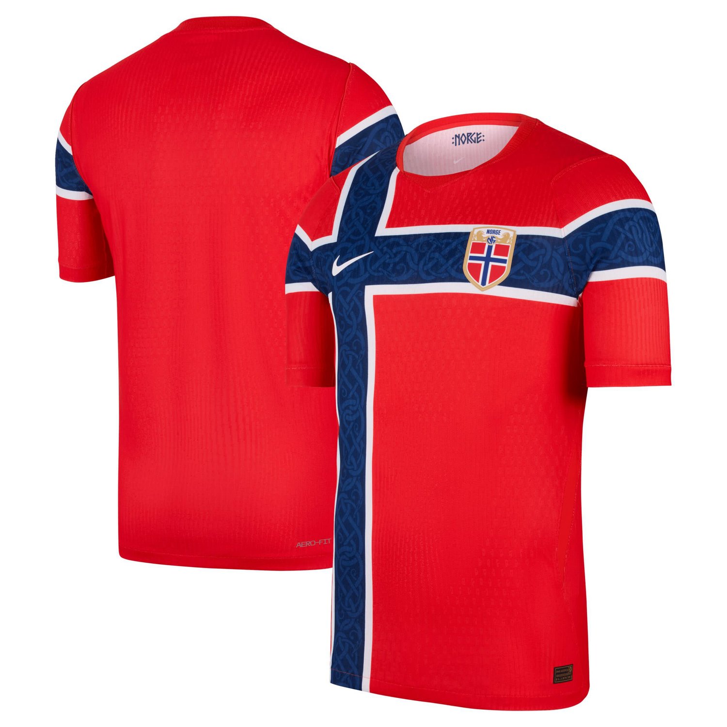 Nike Norway National Team 2026 Home Match Authentic Jersey