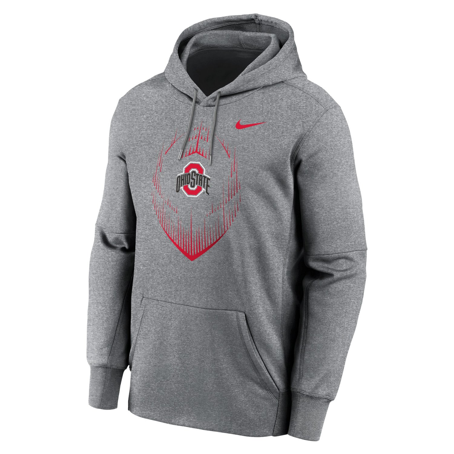 Nike Ohio State Buckeyes Icon Football Performance Pullover Hoodie - view number 2