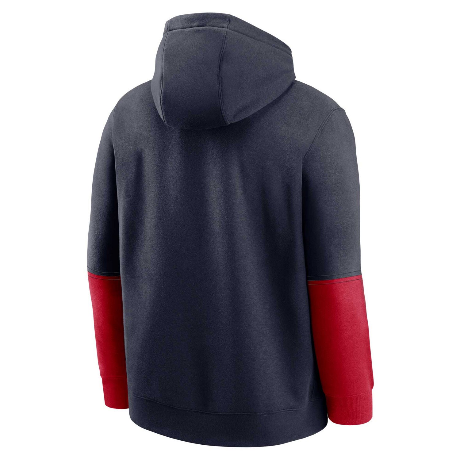 Nike Ole Miss Rebels 2024 Sideline Club Fleece Pullover Hoodie                                                                   - view number 3