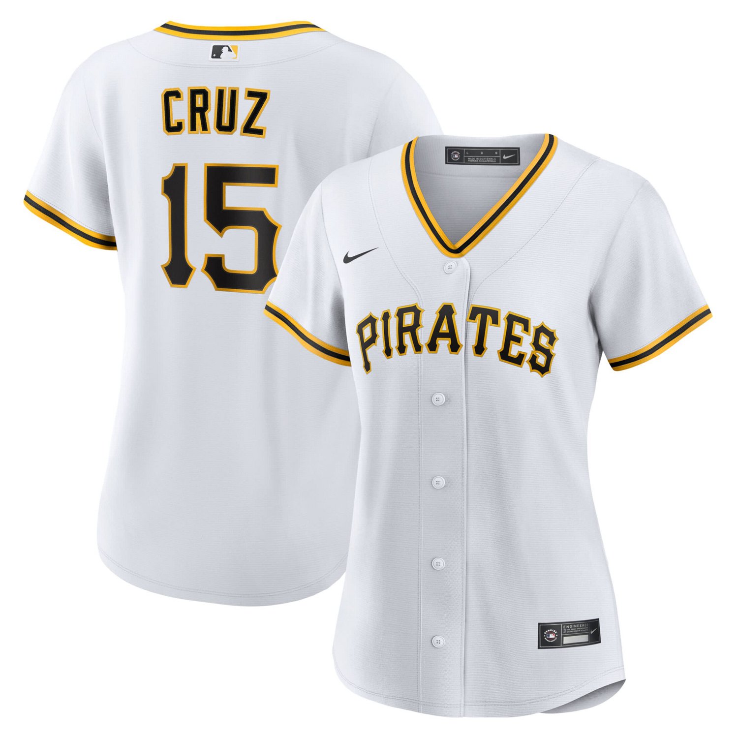 Nike Oneil Cruz Pittsburgh Pirates Home Replica Jersey