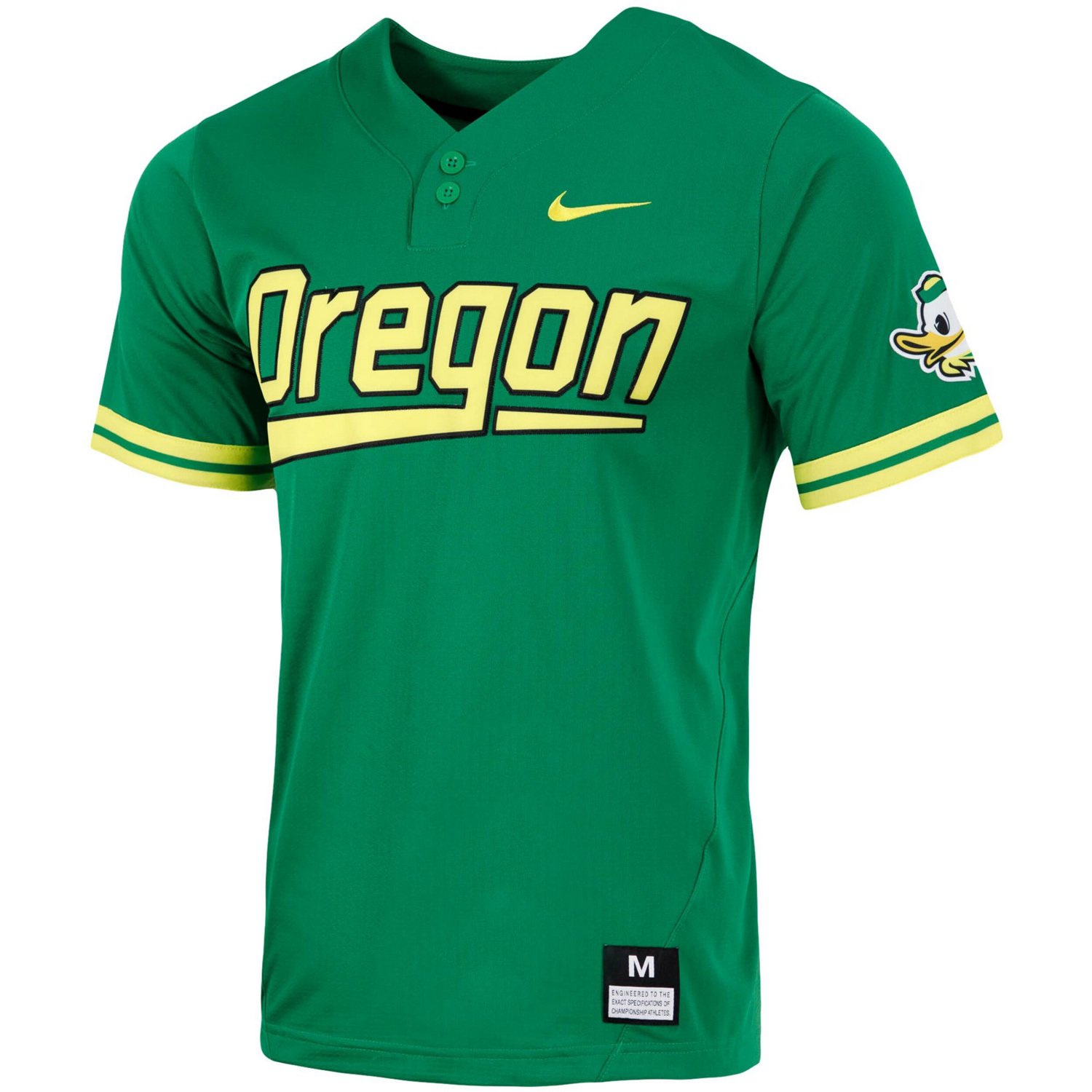 Nike Oregon Ducks Replica Two-Button Baseball Jersey - view number 2