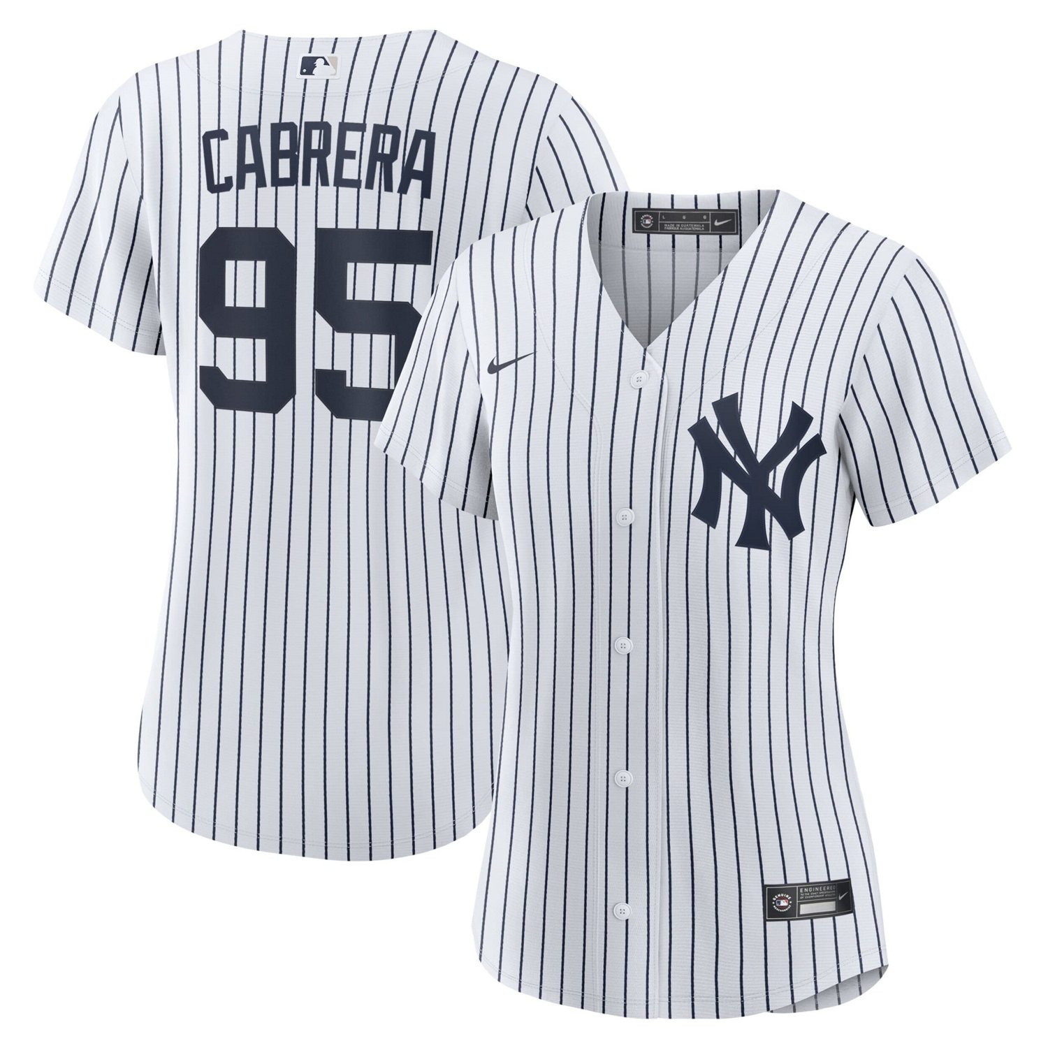 Nike Oswaldo Cabrera New York Yankees Home Replica Jersey - view number 1