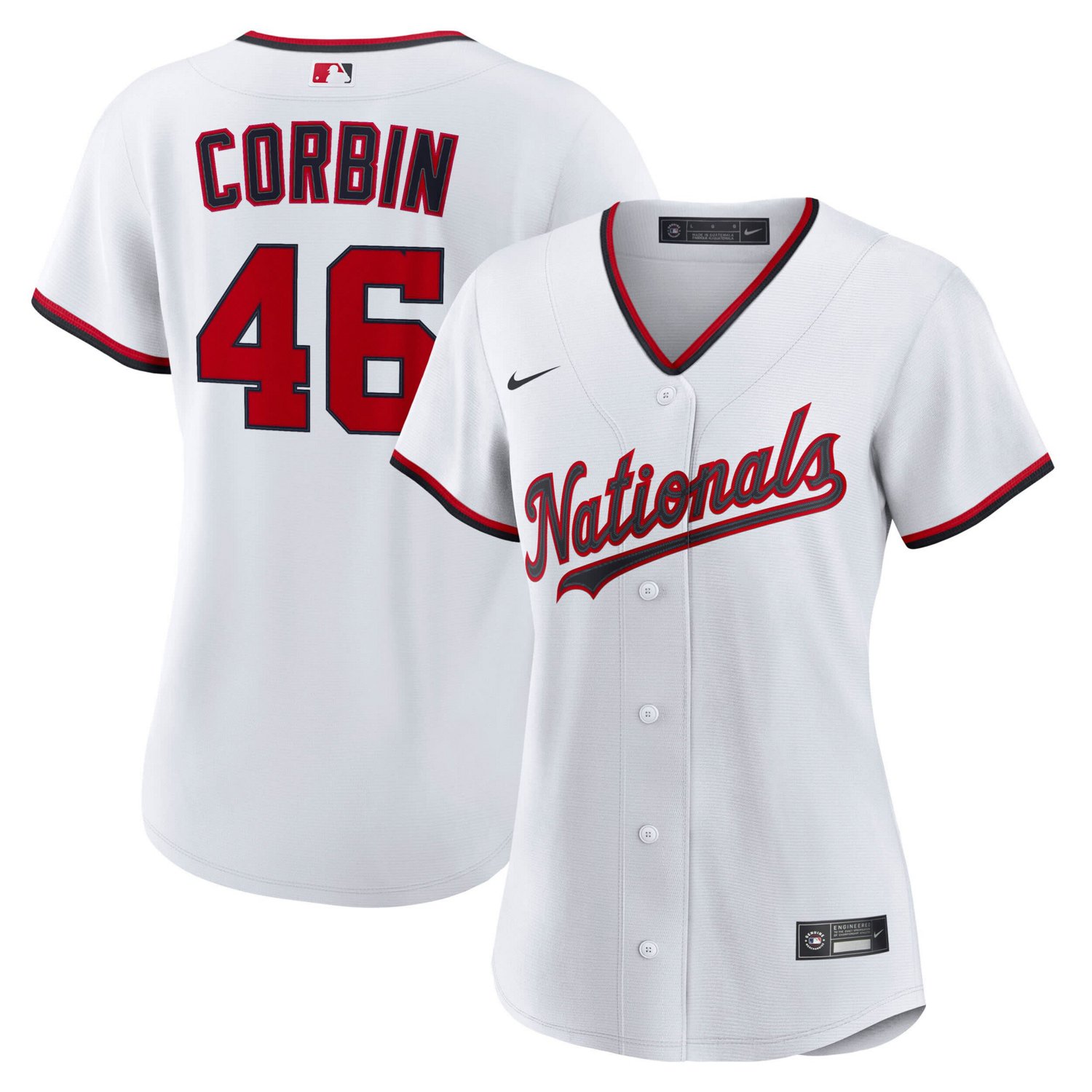 Nike Patrick Corbin Washington Nationals Home Replica Jersey - view number 1