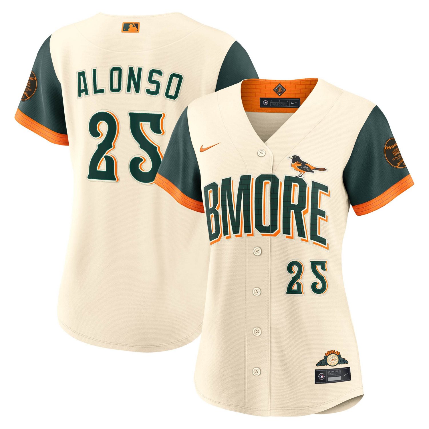 Nike Pete Alonso Baltimore Orioles 2026 City Connect Stadium Jersey