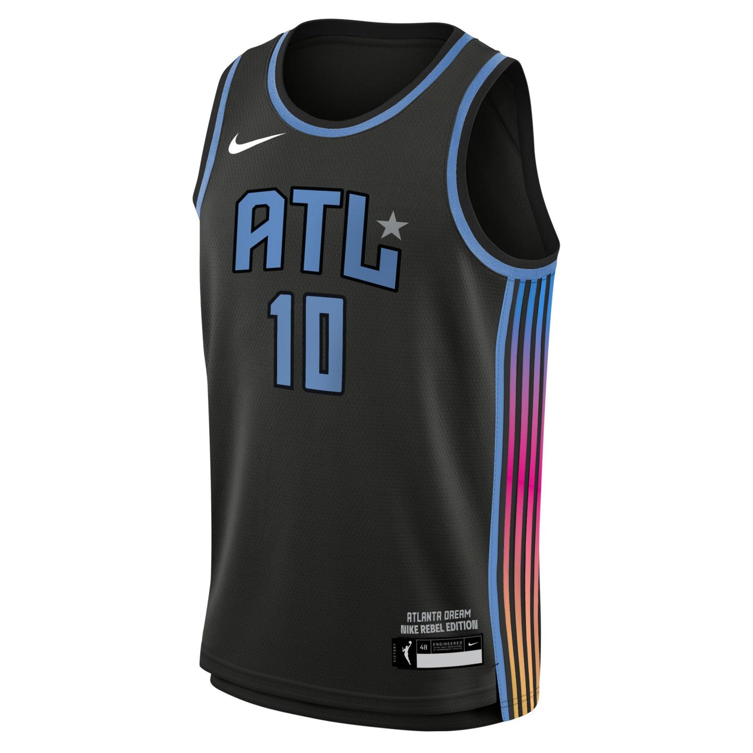 Nike Rhyne Howard Atlanta Dream 2021 Rebel Edition Victory Player Jersey - view number 2