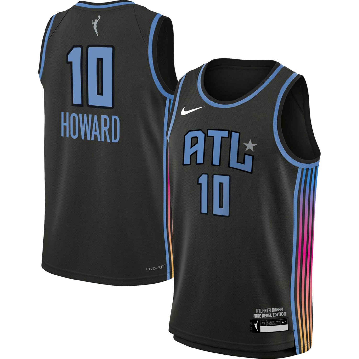 Nike Rhyne Howard Atlanta Dream 2021 Rebel Edition Victory Player Jersey - view number 1