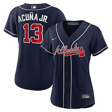 Nike Ronald Acuna Jr Atlanta Braves Alternate Replica Player Jersey                                                             