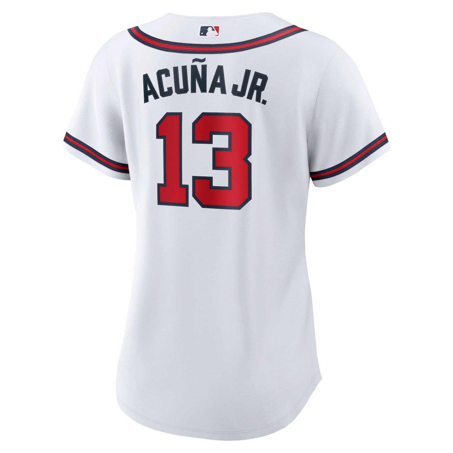 Nike Ronald Acuna Jr Atlanta Braves Home Replica Player Jersey - view number 3